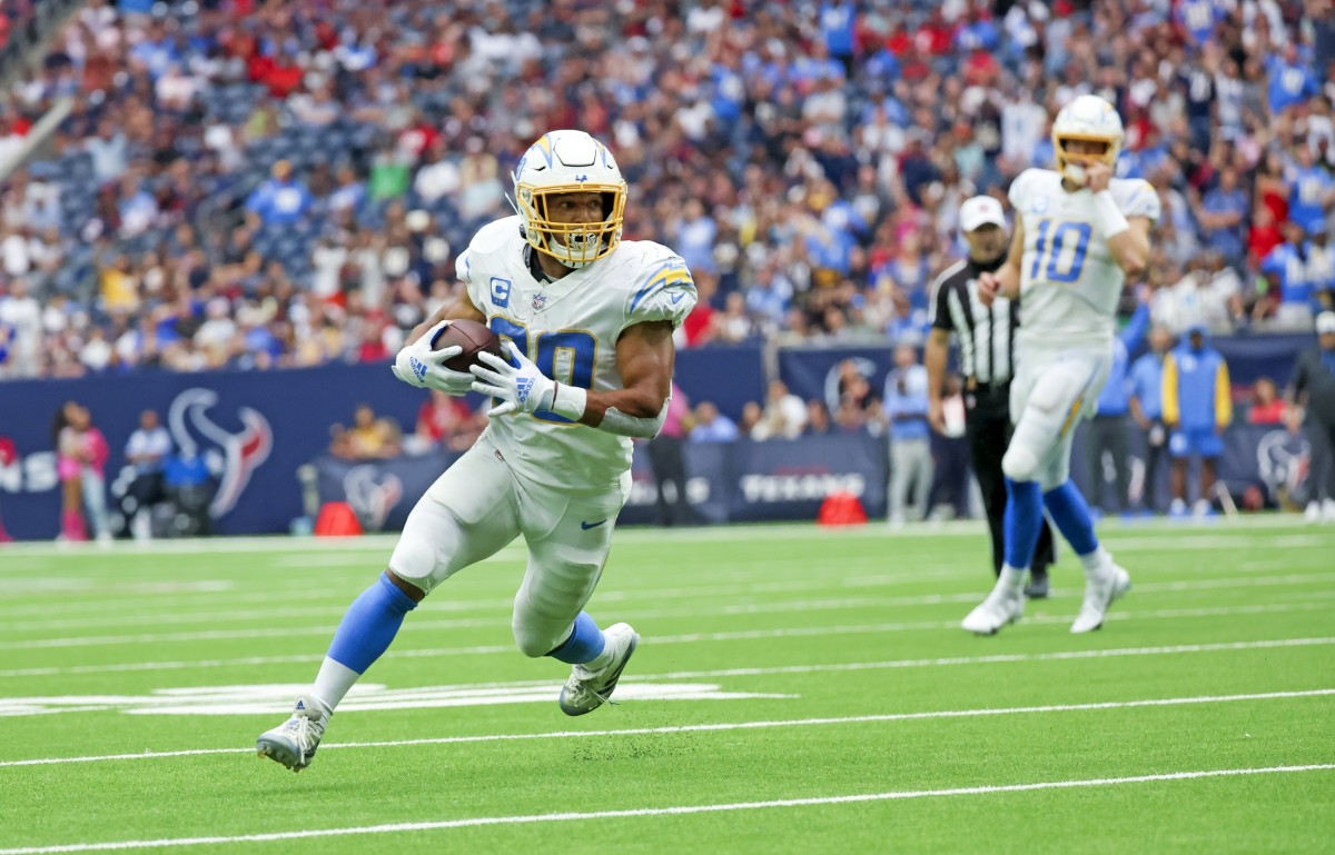 Austin Ekeler's touchdown in the fourth quarter sealed the win for the Chargers over the Texans.